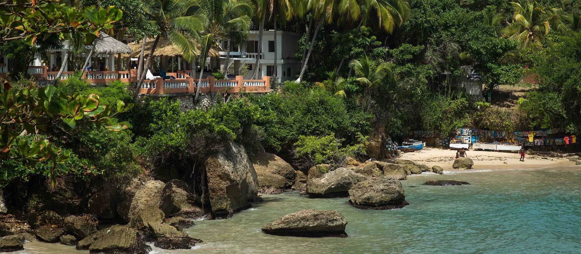 Hotel Restaurant Cyvadier Plage Jacmel Esterno foto