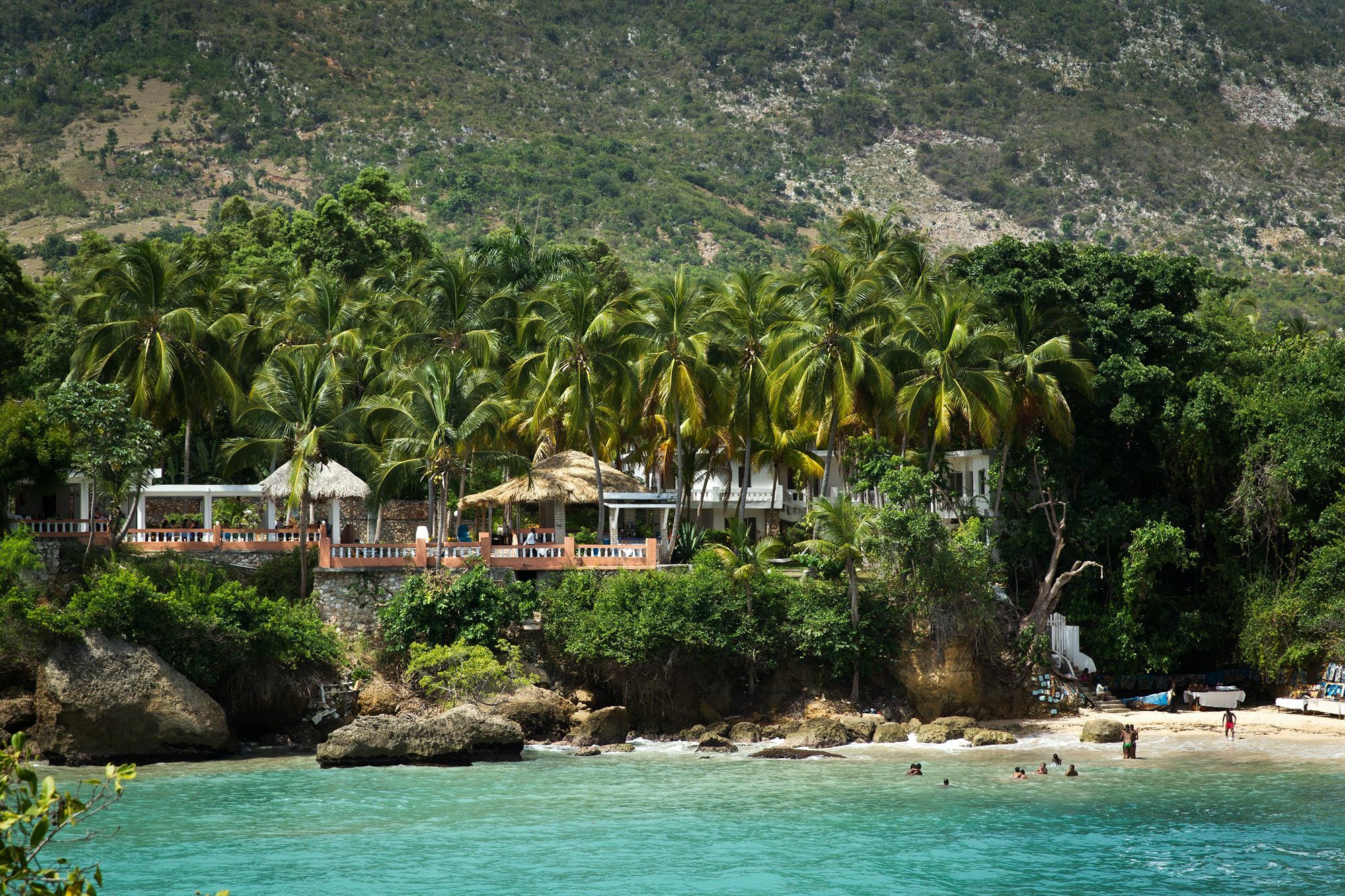 Hotel Restaurant Cyvadier Plage Jacmel Esterno foto